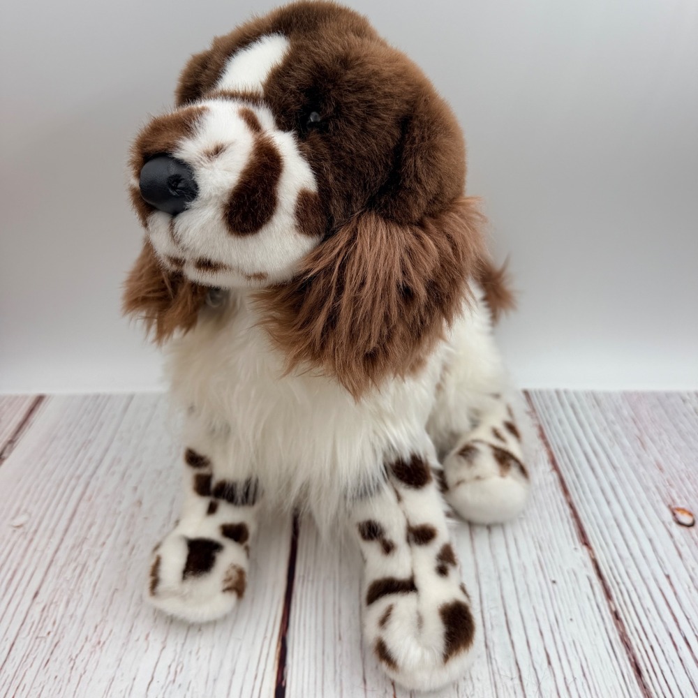 Bass Pro Shops Douglas Springer Spaniel Dog Plush Stuffed Animal 2027BP 13 Inch